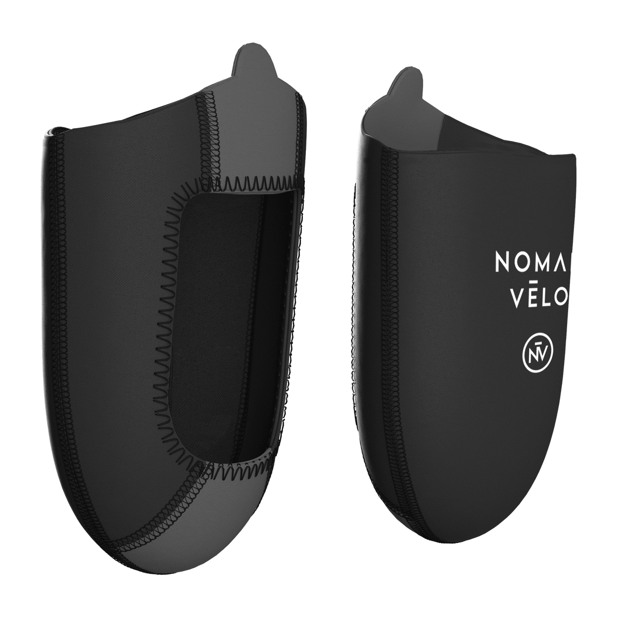 Copriscarpe aerodinamici Laminar Crest Black – Copriscarpe da ciclismo Race Fit