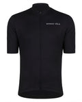Maglia da ciclismo nera Power – Manica corta, vestibilità aerodinamica da gara | Nomad Vélo