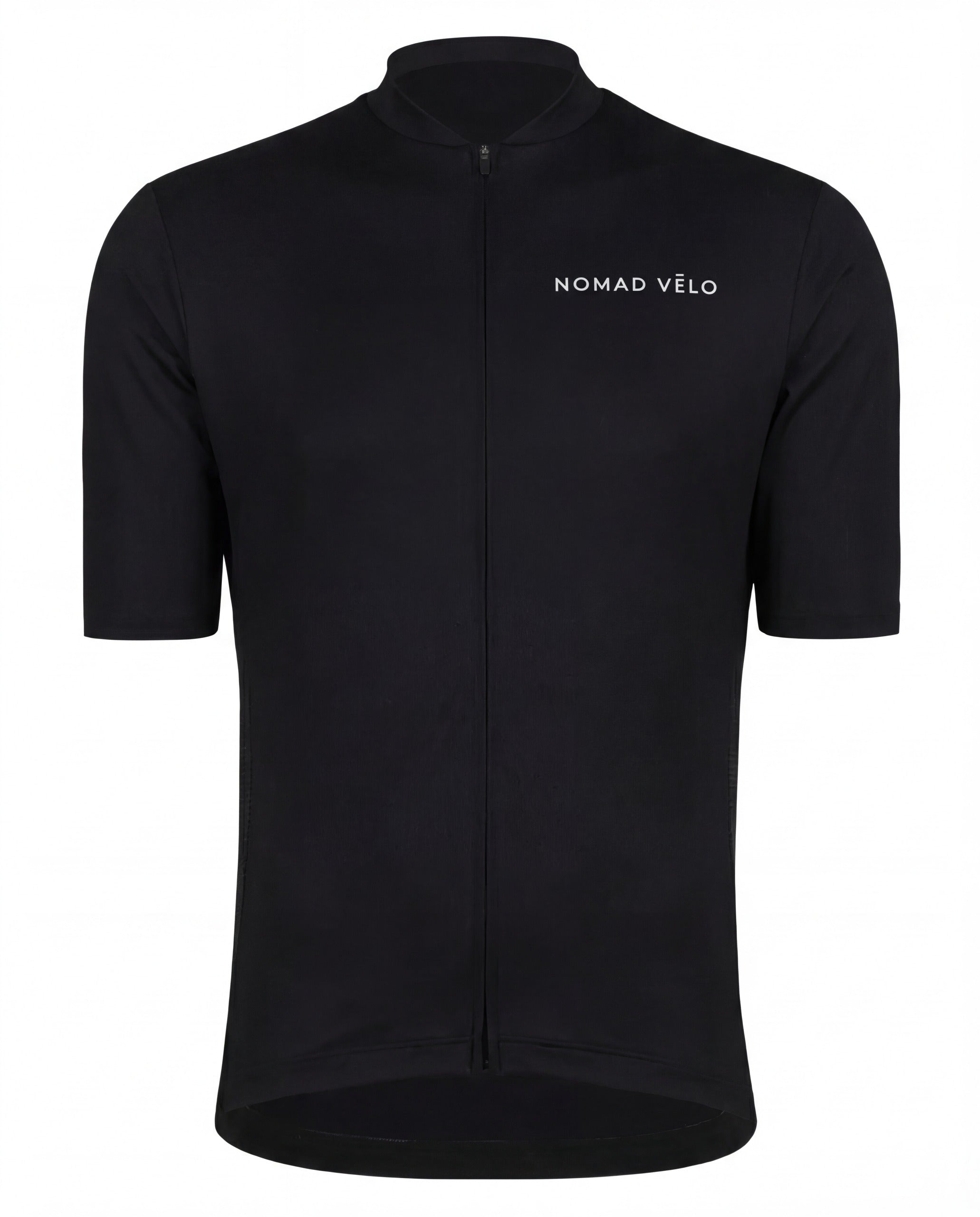 Maglia da ciclismo nera Power – Manica corta, vestibilità aerodinamica da gara | Nomad Vélo