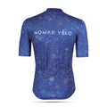Maglia da ciclismo Ocean Blue – Manica corta, vestibilità aerodinamica, estiva, per prestazioni su strada | Nomad Vélo