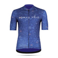 Maglia da ciclismo Ocean Blue – Manica corta, vestibilità aerodinamica, estiva, per prestazioni su strada | Nomad Vélo
