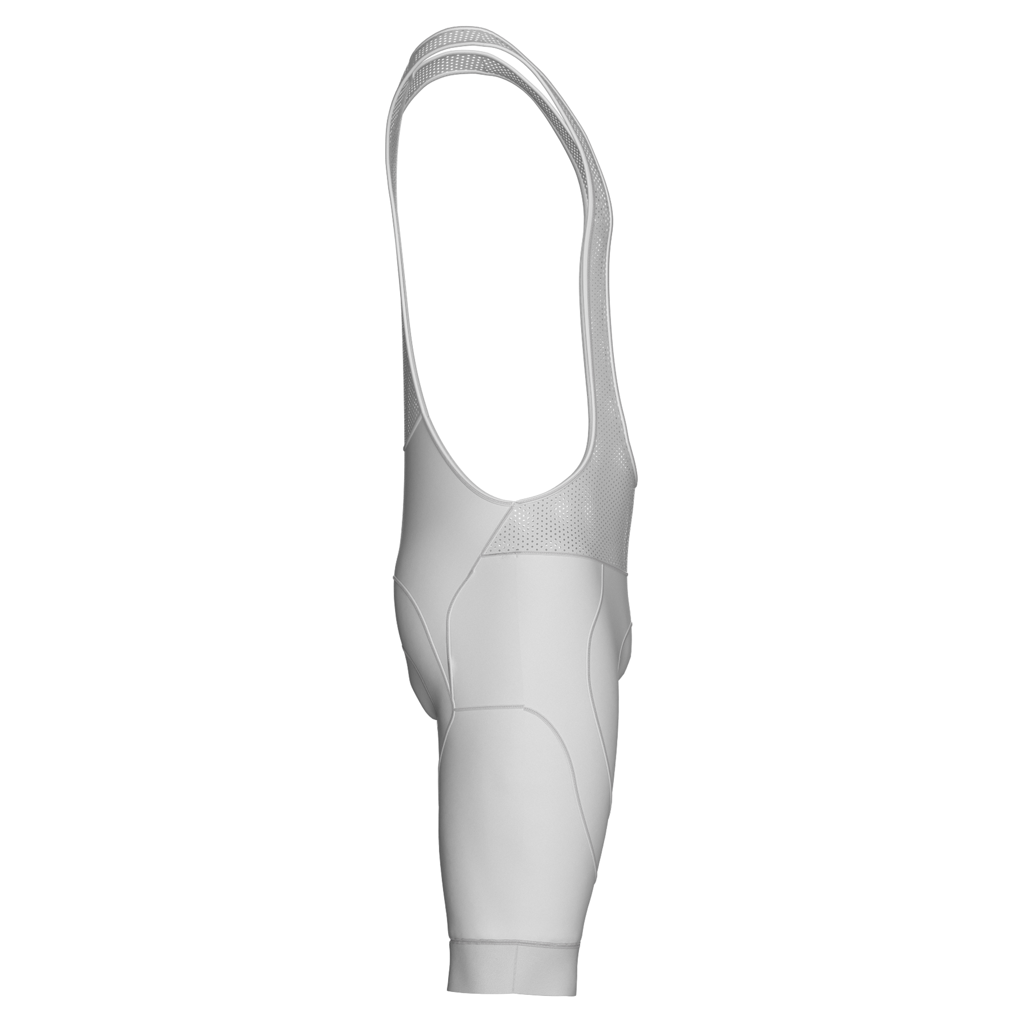 Pantaloncini con bretelle Nomad bianchi