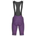 Pantaloncini da ciclismo viola con bretelle – Imbottitura performante con fondello in grafene K10 per lunghe pedalate | Nomad Vélo