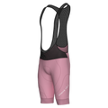 Pantaloncini con bretelle Nomad rosa