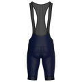 Pantaloncini da ciclismo blu navy con bretelle – Fondello imbottito ad alte prestazioni, pronto per la gara | Nomad Vélo