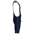 Pantaloncini da ciclismo blu navy con bretelle – Fondello imbottito ad alte prestazioni, pronto per la gara | Nomad Vélo