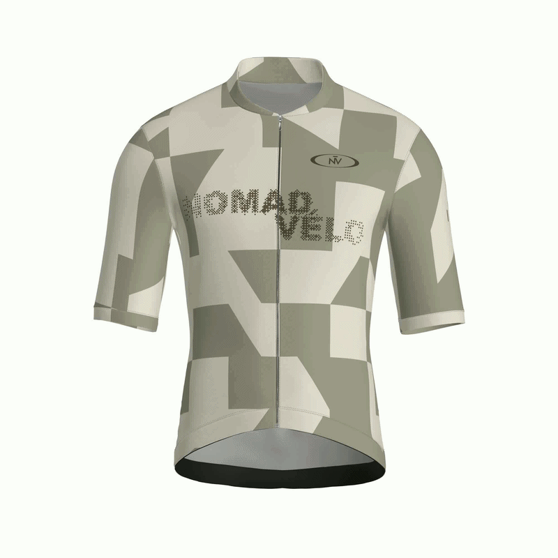 Maglia a maniche corte grigia Vector | Nomad Vélo