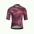 Maglia a maniche corte Breakaway bordeaux | Nomad Vélo