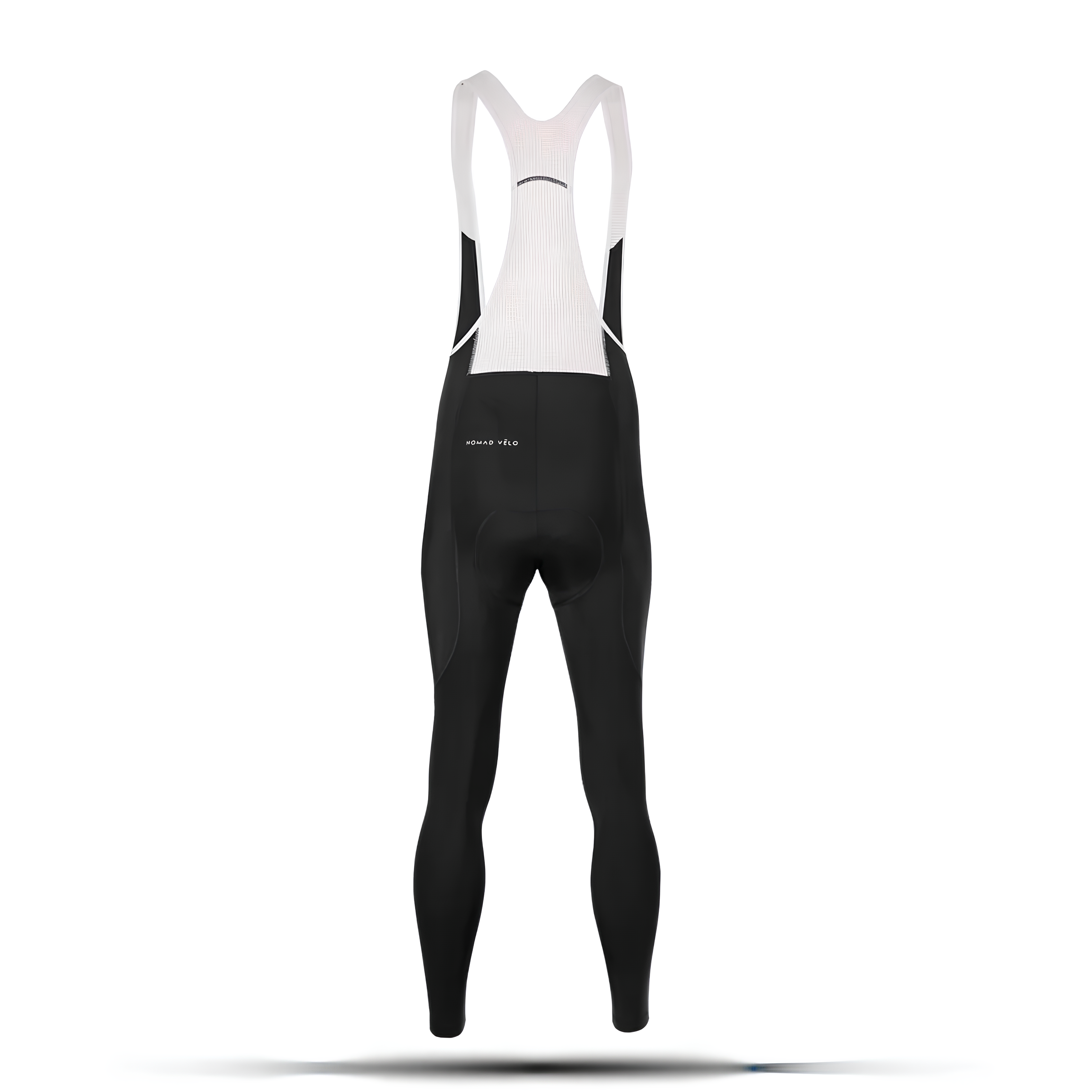 Salopette da ciclismo nera – Termoformabile, aderente, per l'inverno | Nomad Vélo