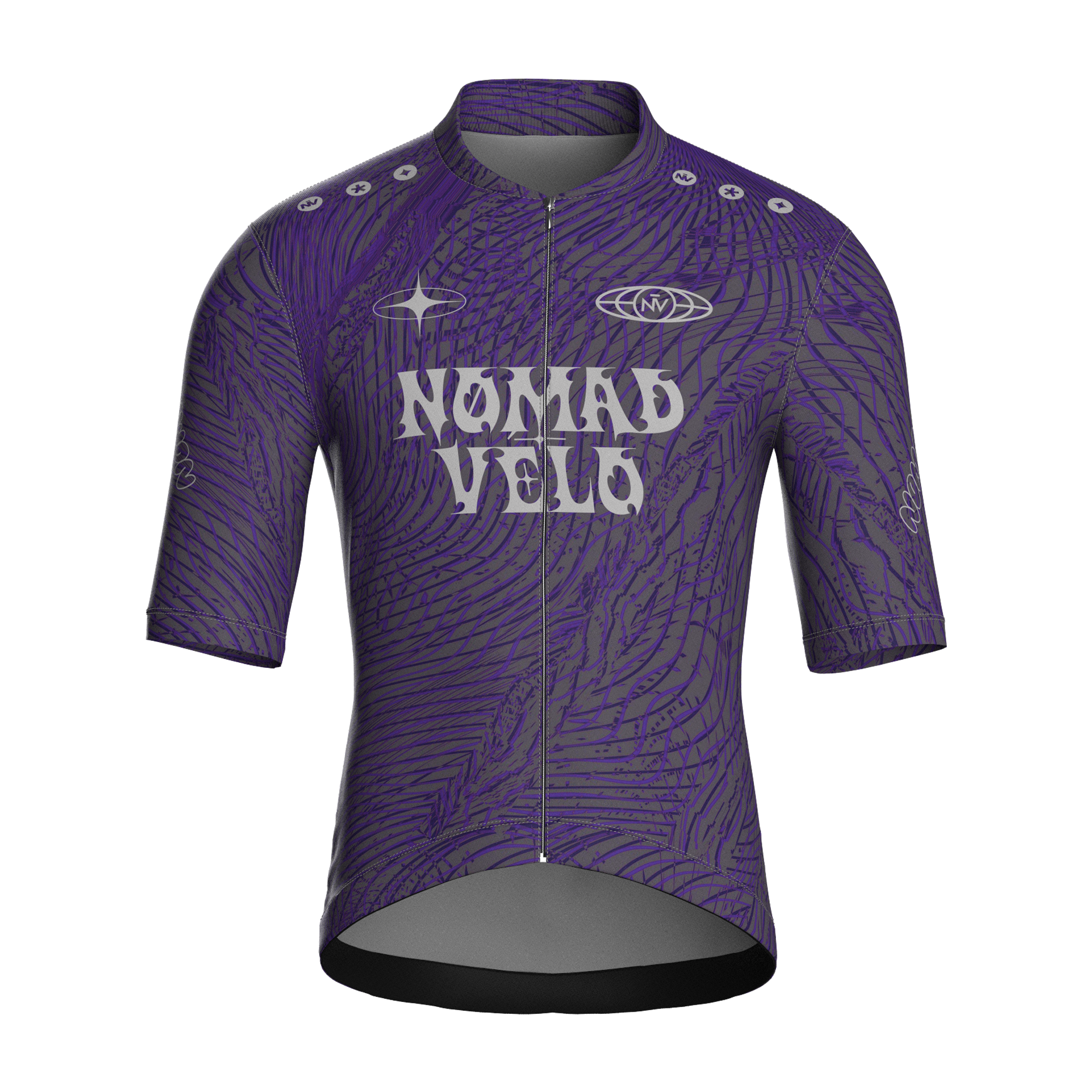 Maglia a maniche corte Coco Viola | Nomad Velo
