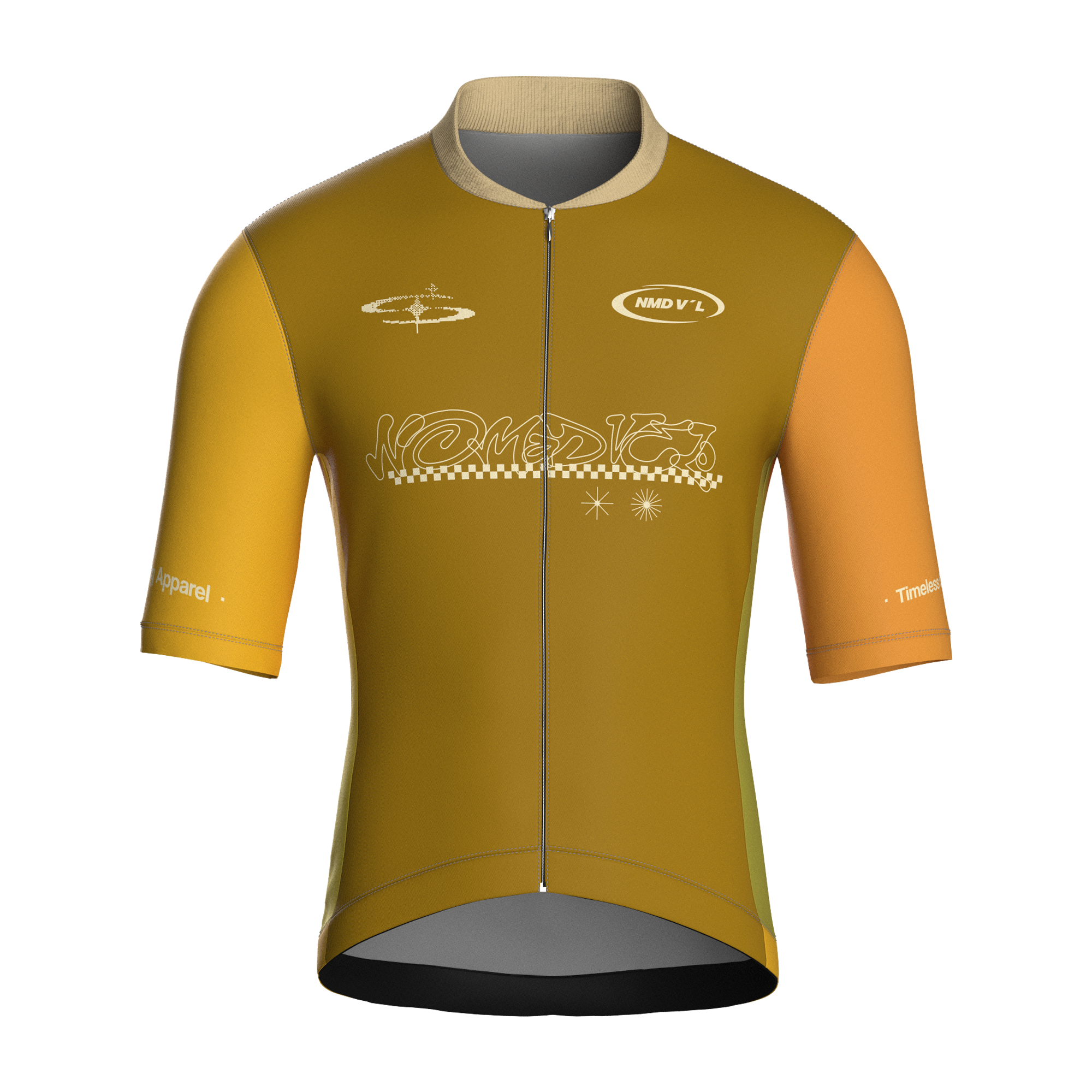 Maglia manica corta Kompo oro | Nomad Velo