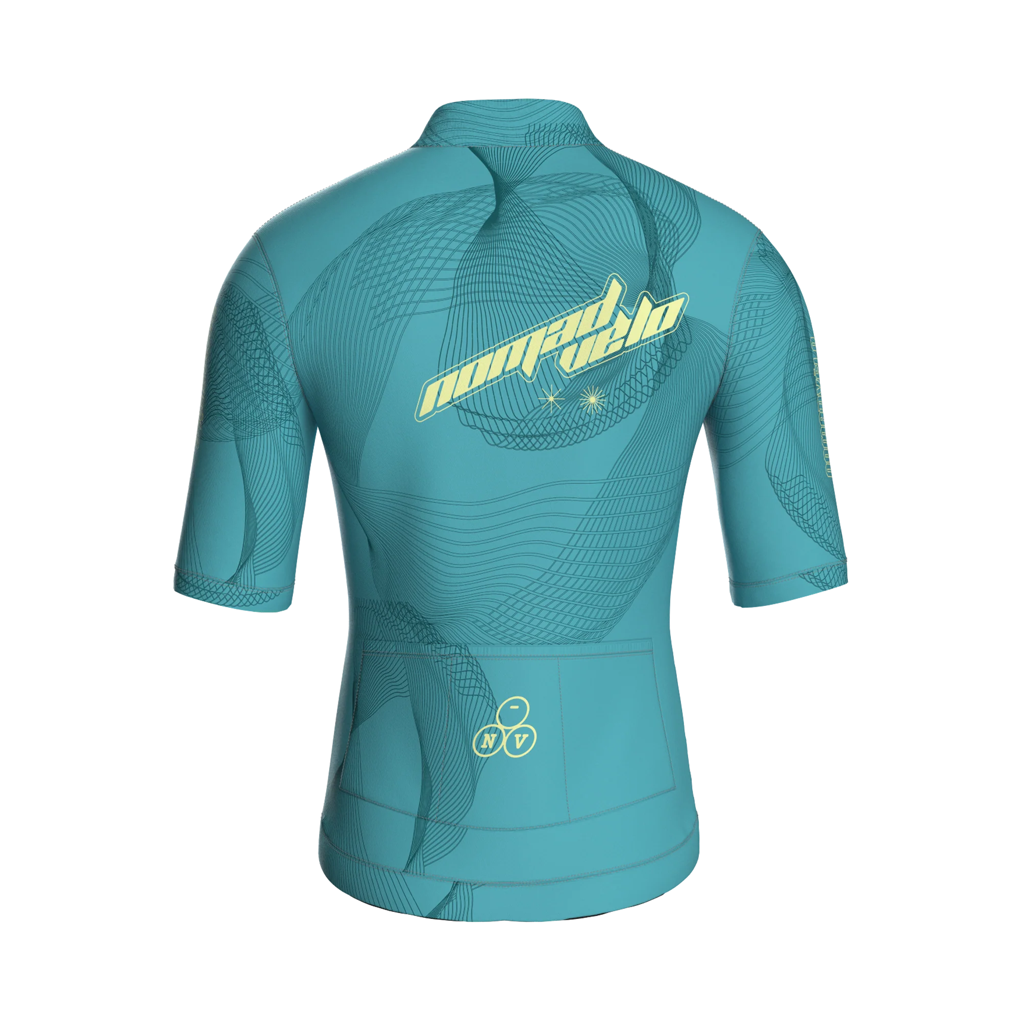 Maglia a maniche corte Breakaway Turq | Nomad Velo