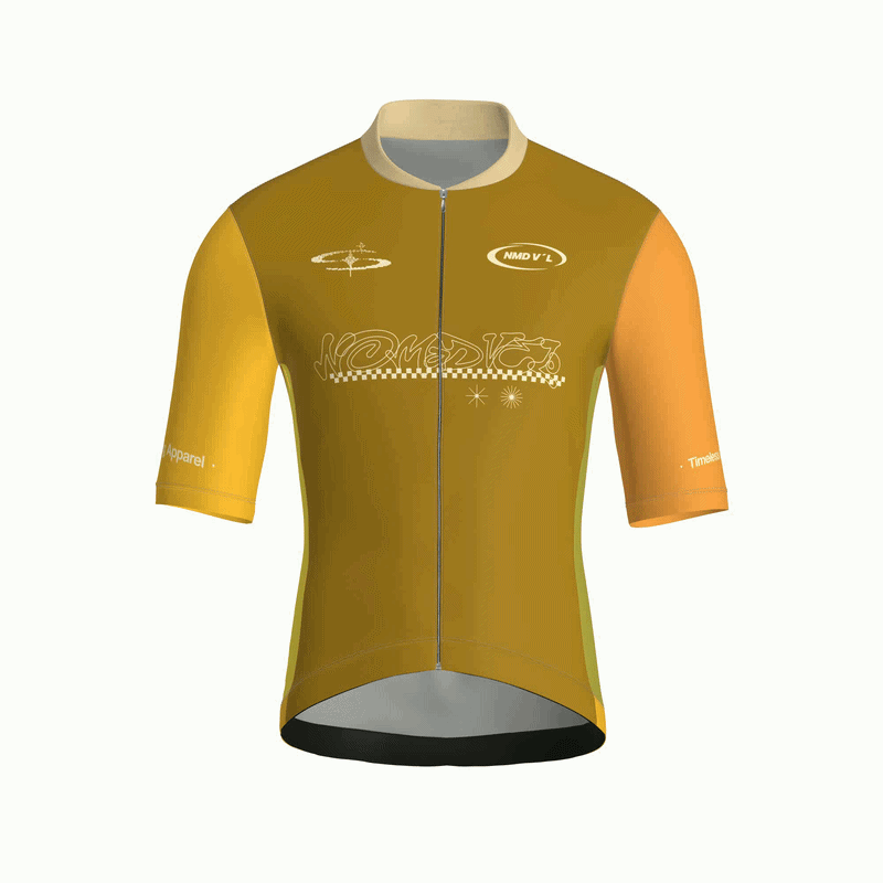 Maglia manica corta Kompo oro | Nomad Velo