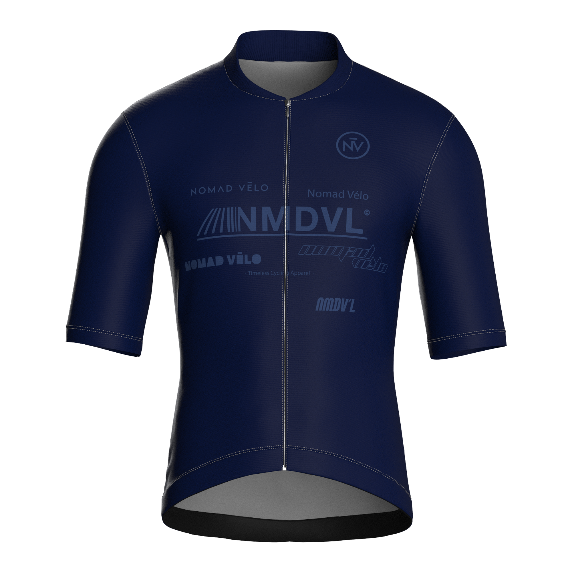 Maglia a maniche corte Element blu scuro | Nomad Vélo