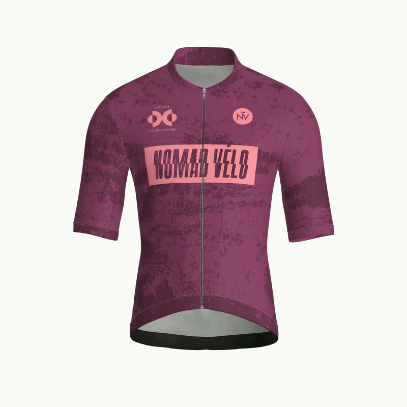 Maglia a maniche corte rossa brutale | Nomad Velo