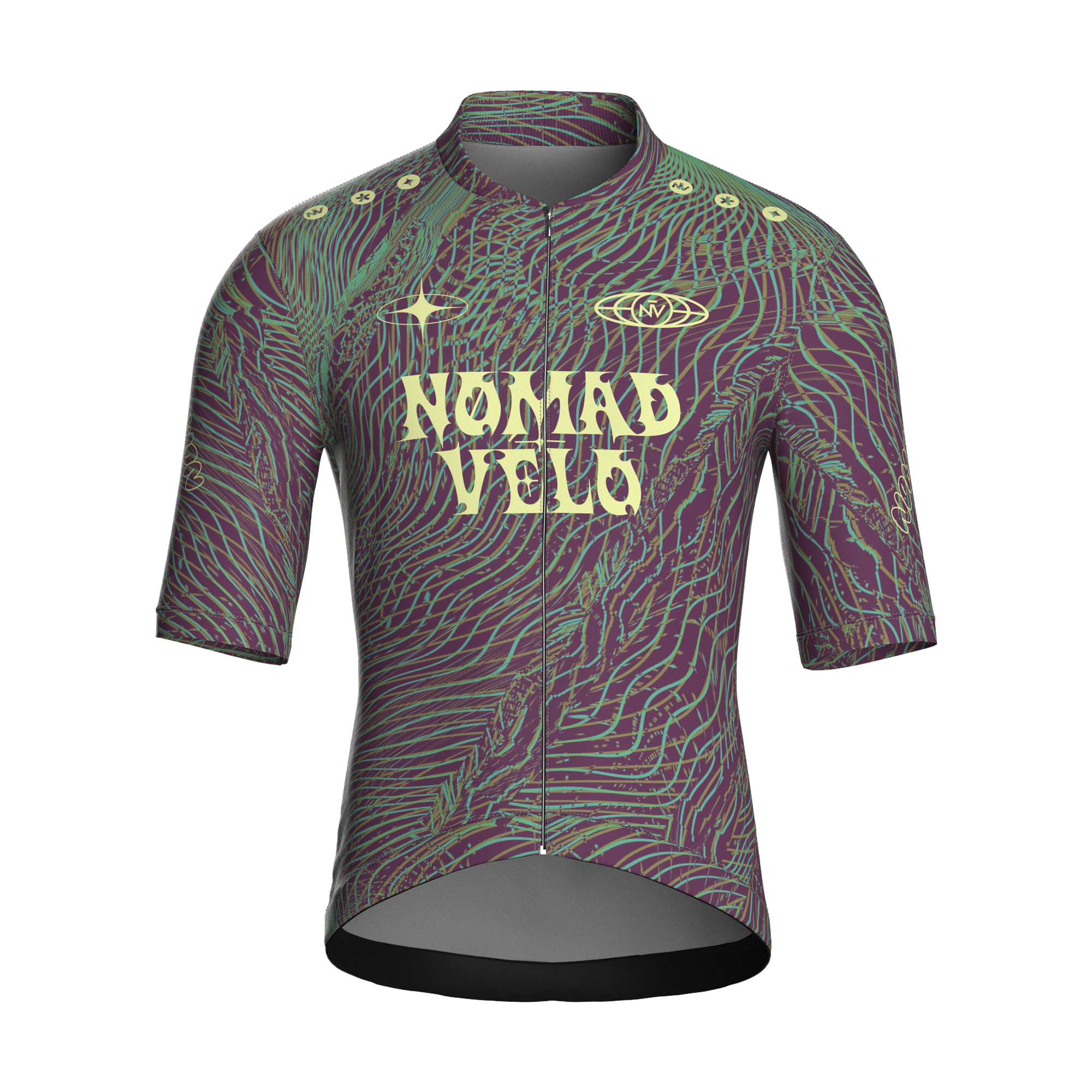 Maglia a maniche corte Coco Rainbow | Nomad Velo