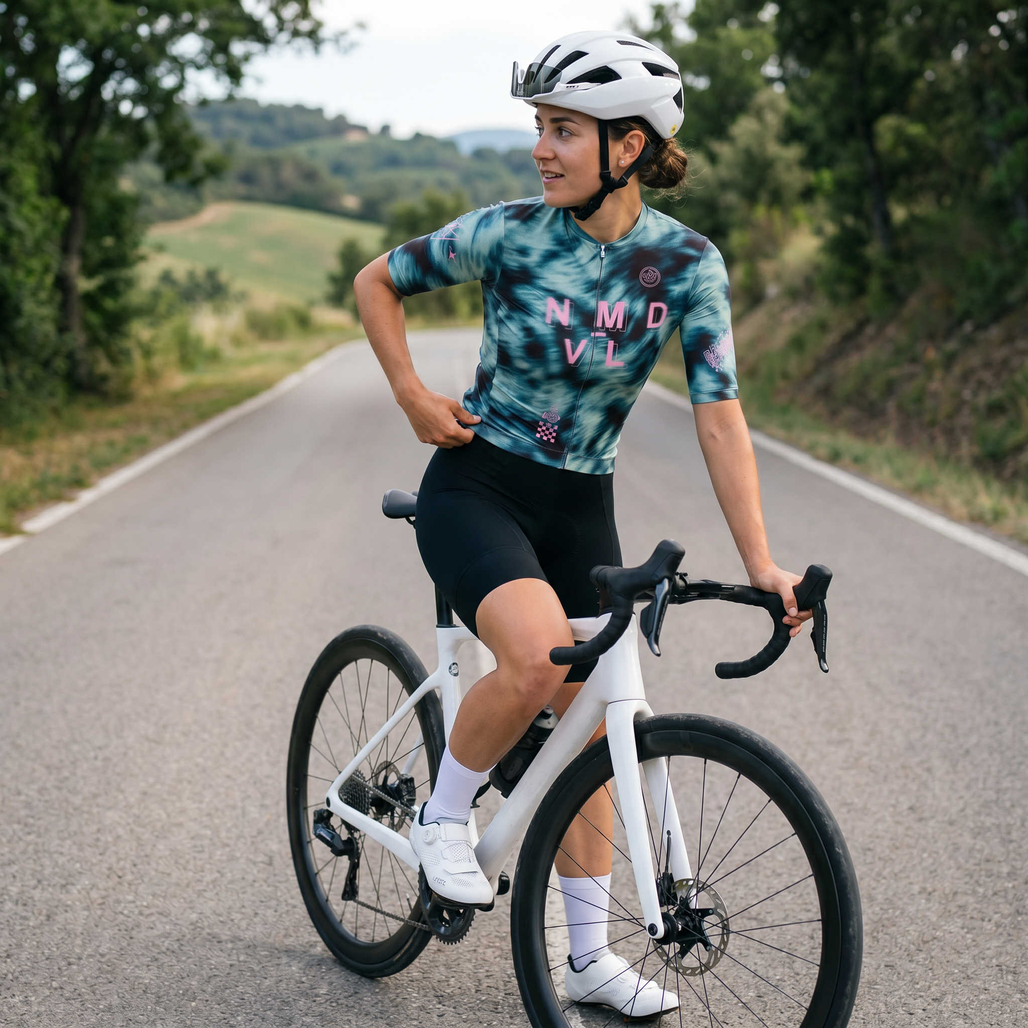 Maglia a maniche corte Boreal Lagoon | Nomad Vélo