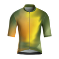 Maglia da ciclismo Fractal Aero di colore giallo