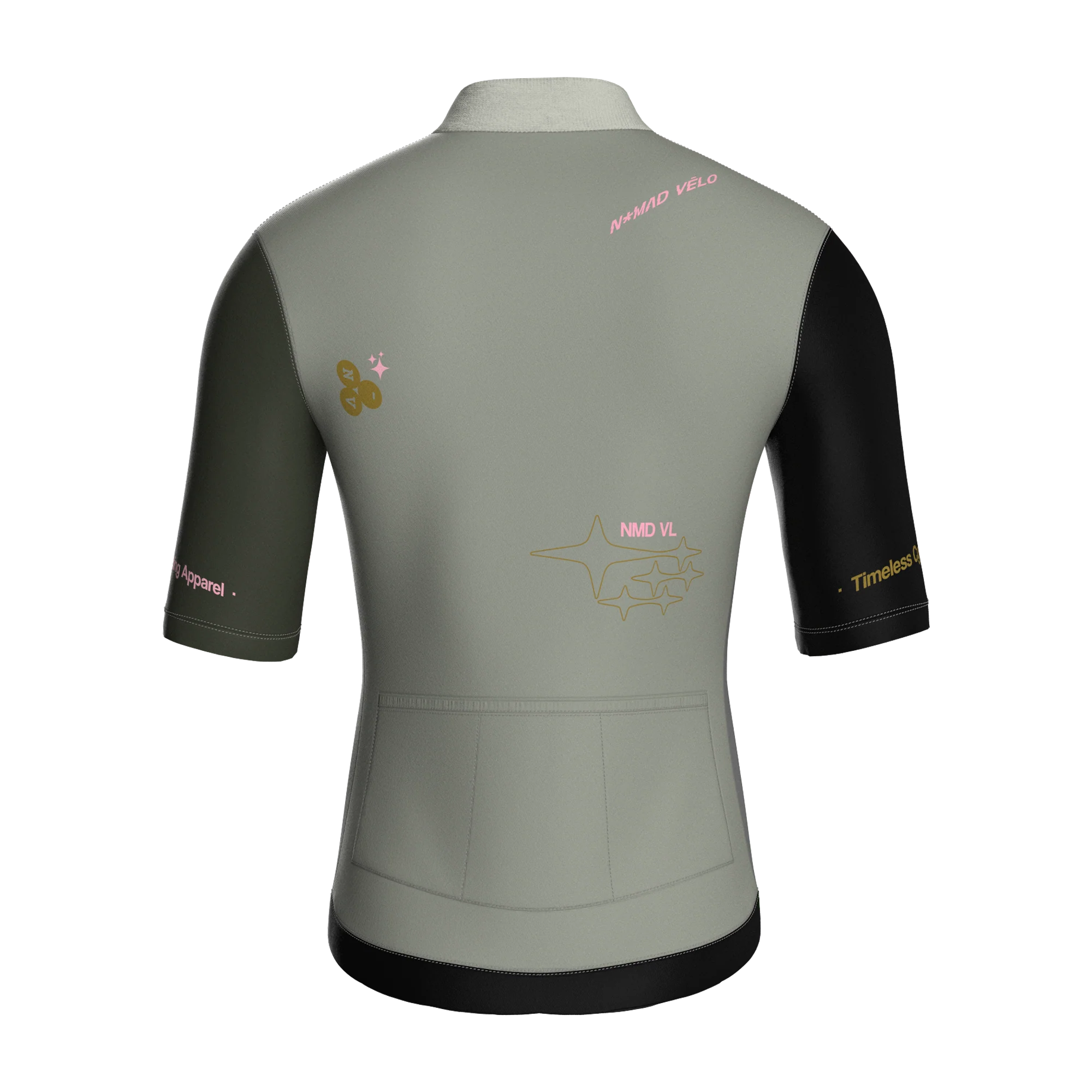 Maglia manica corta Kompo grigia | Nomad Velo