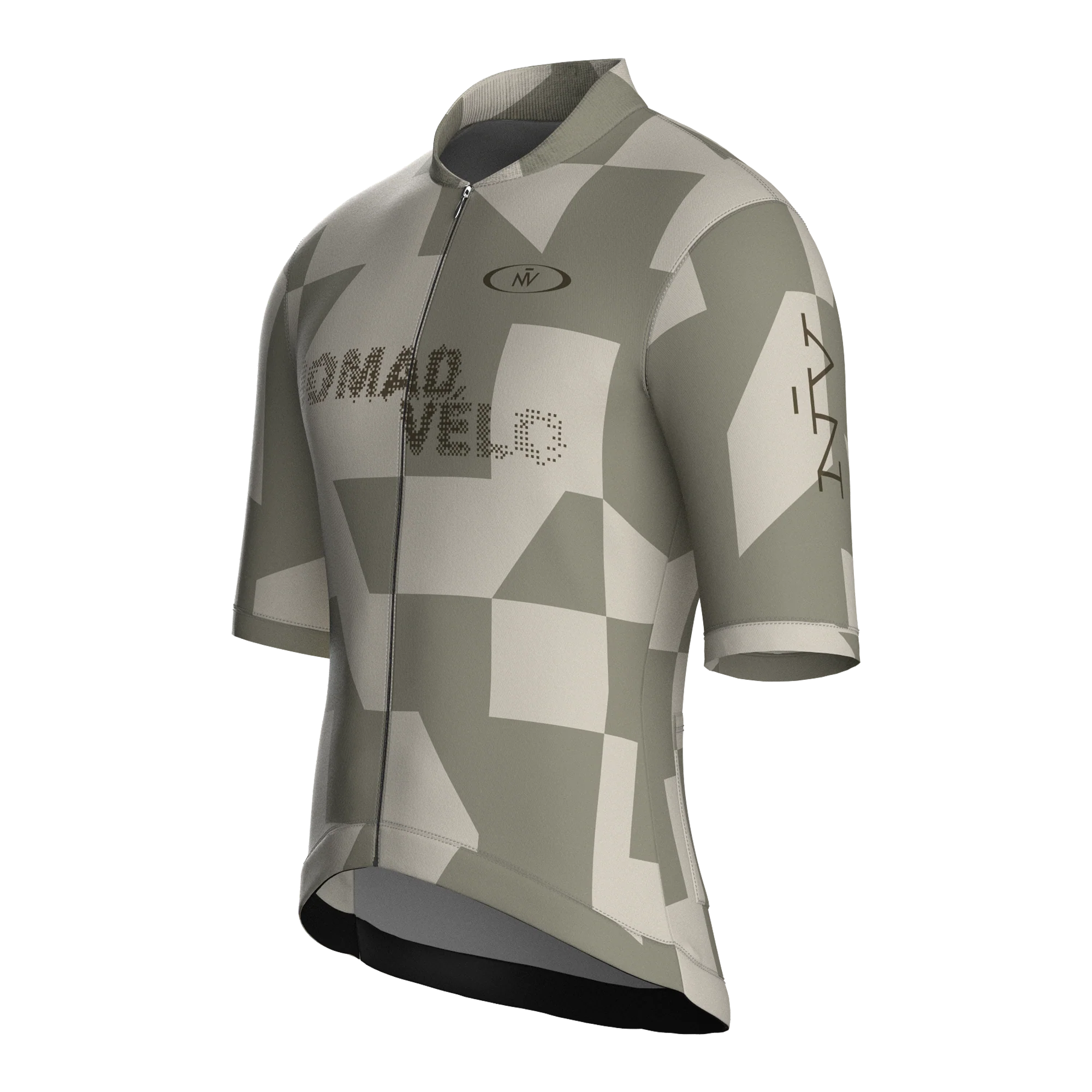 Maglia a maniche corte grigia Vector | Nomad Vélo
