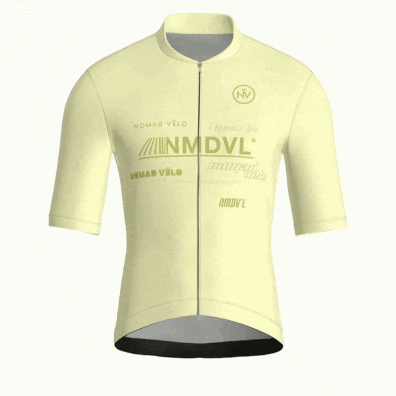 Maglia a maniche corte Element Cream | Nomad Vélo
