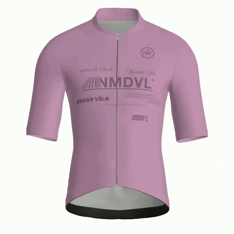 Maglia a maniche corte Element Malva | Nomad Velo