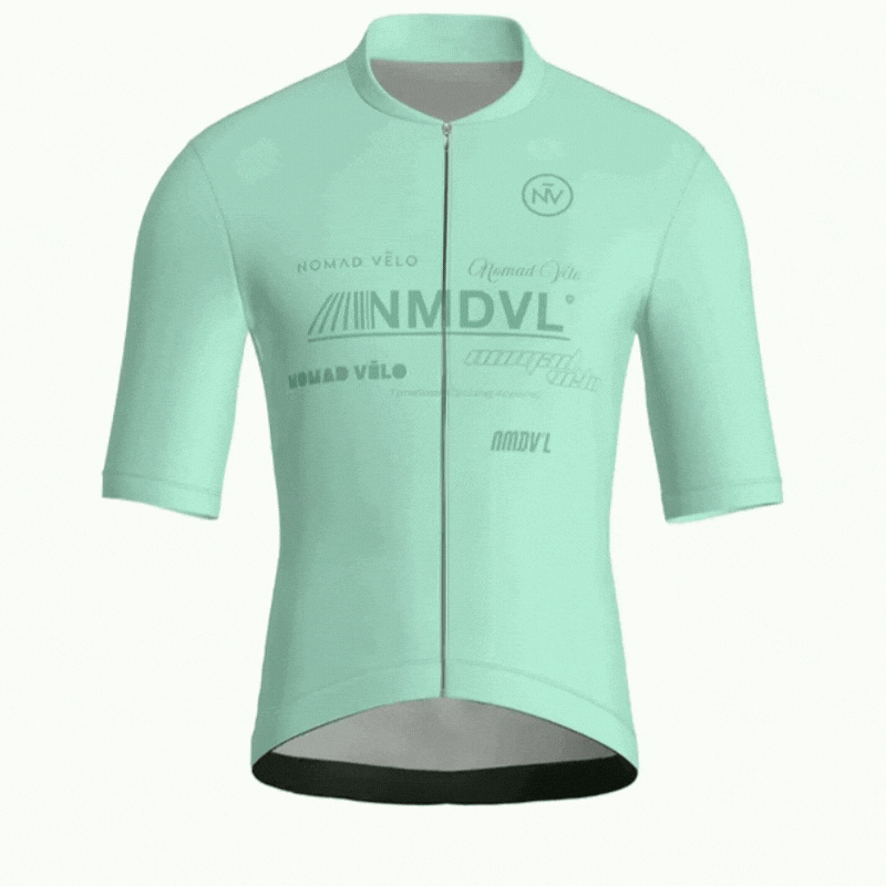Maglia manica corta Element verde | Nomad Velo