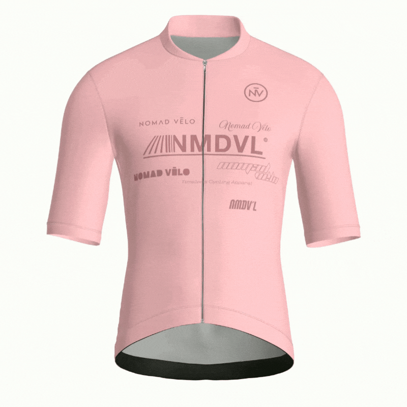 Maglia manica corta Element rosa | Nomad Velo