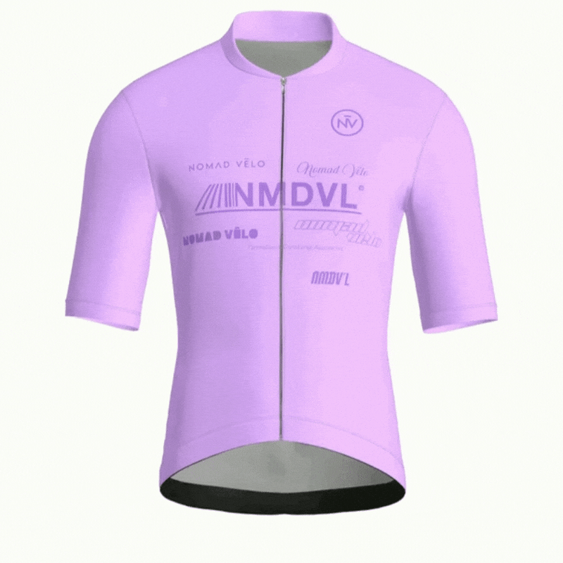 Maglia a maniche corte Element Viola | Nomad Velo