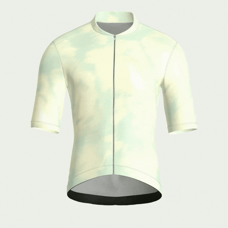 Maglia da ciclismo Aura Citrus – Manica corta, vestibilità da gara