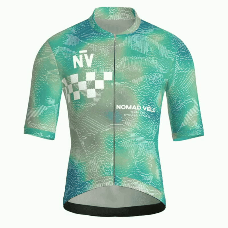 Maglia manica corta Race Verde | Nomad Velo