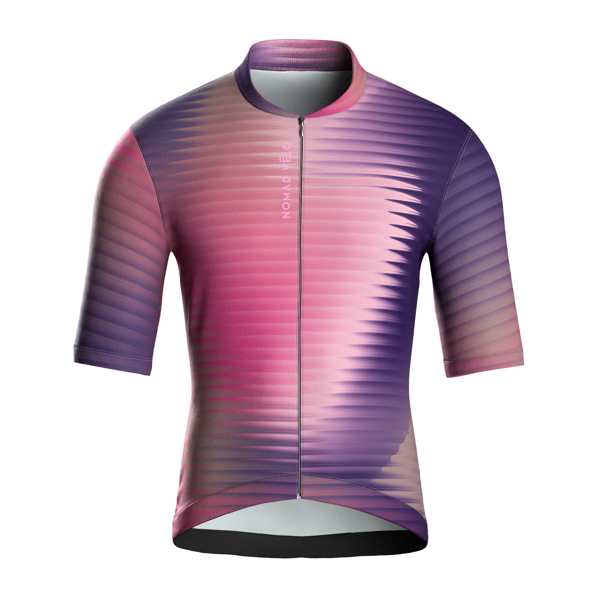 Maglia da ciclismo Fractal Aero viola - Maglia Fractal viola