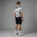 Maglia da ciclismo a maniche corte Strata – Vestibilità aerodinamica, nera, design elegante, estiva | Nomad Vélo