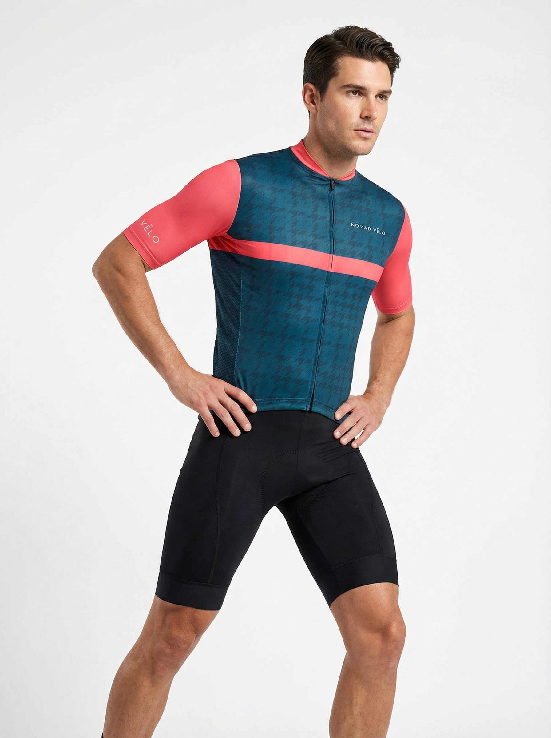 Maglia da ciclismo fluorescente al neon – Vestibilità aerodinamica ad alta visibilità per velocità e sicurezza | Nomad Vélo