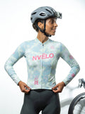 Maglia a maniche lunghe menta boreale