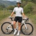 Maglia Element bianca a maniche corte | Nomad Vélo