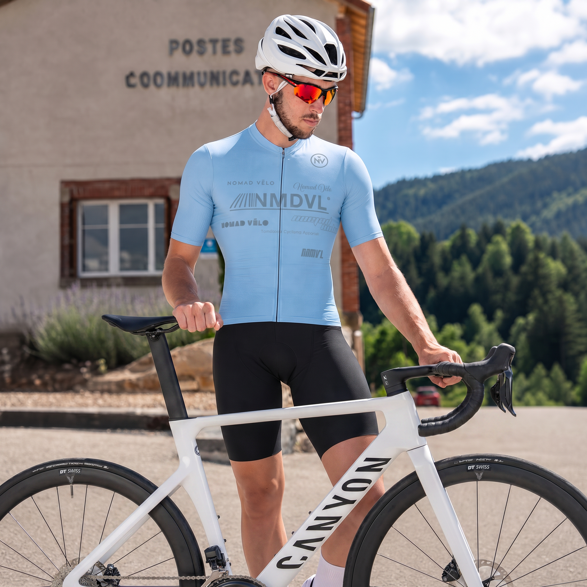 Maglia a maniche corte Element Sky | Nomad Velo
