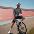 Maglia da ciclismo Stardust Nebula a maniche corte, vestibilità da gara