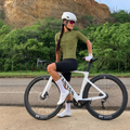Maglia a maniche corte Element oliva | Nomad Velo