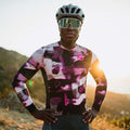 Maglia da ciclismo Parallax Nightshade a maniche lunghe, vestibilità da gara
